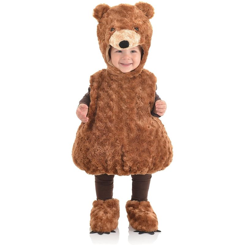 Belly Babies Teddy Bear Costume Child Toddler, 1 of 2