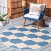 Courtyard CY6162 UV & Stain Resistant Non-Shedding Power Loomed Indoor/Outdoor Rugs - Safavieh - 2 of 3