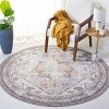 Tucson Vintage Persian TSN102 Power Loomed Machine Washable Skid-Resistant Indoor Rugs - Safavieh - 2 of 4