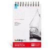 KINGART Sketch Pad 5.5x8.5 100 Sheets - 2 of 3