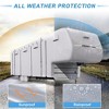 Unique Bargains Waterproof Top 5th Wheel RV Camper Cover 1 Pc - 2 of 4