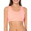 Fruit of the Loom Women's Tank Style Sports Bra 3-Pack - 3 of 4