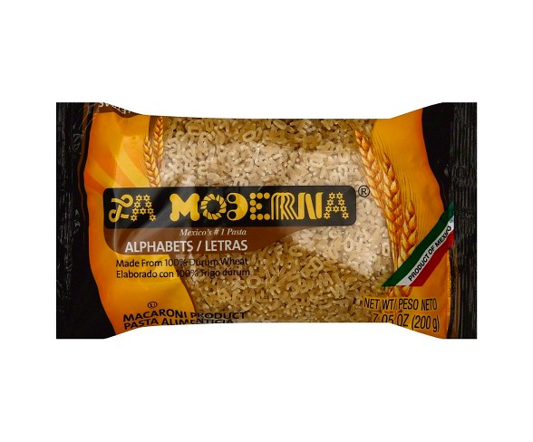 La Moderna&#174; Pasta Alphabets 7 oz