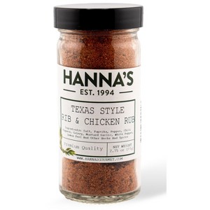 Texas Style Rub, Hanna's Gourmet - 1 of 3