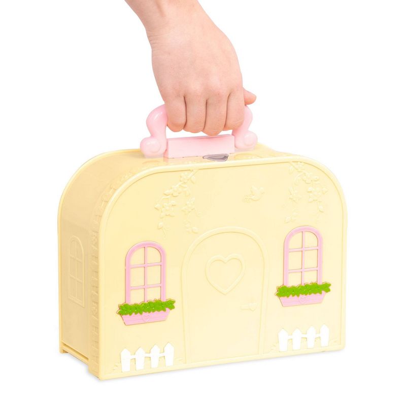 Li&#39;l Woodzeez Toy Furniture Set in Carry Case 20pc - Travel Suitcase Pastry Shop Playset, 6 of 9