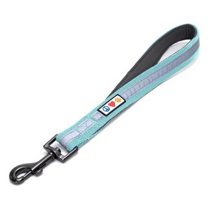 Pawtitas Padded Reflective Short Dog Training Leash _ 1FT Durable No-Pull Lead for Control & Safety - 1 of 4