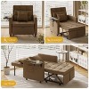 3-in-1 Sofa Bed with Wing Table, USB Ports, and Adjustable Backrest - 3 of 4