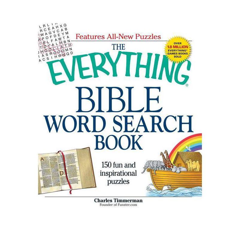 The Everything Bible Word Search Book - (Everything(r)) by  Charles Timmerman (Paperback), 1 of 2