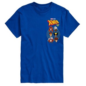 Men's - Marvel - X-Men Character Head Short Sleeve Graphic T-Shirt - 1 of 4