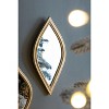 VYNXARIA Decorative Wall Mirrors - Set of 2 Vintage Finish Diamond 6.5x13 Inch Shabby Chic Accents - 3 of 4