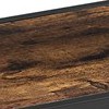rustic brown and black
