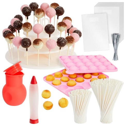 Bright Creations 404 Piece Cake Pop Cakesicles Kit with Mold, Stand, and  200 Sticks