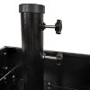 Sunnydaze Rolling Outdoor Umbrella Base with Fillable Planter for Umbrellas with 2" Diameter Poles - 2 of 4
