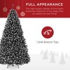 Best Choice Products Artificial Frosted Christmas Tree, Premium Unlit Spruce Design, Dense Branches – Black Spruce - 4 of 4