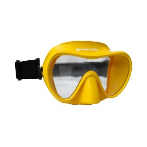 Hawaii Divers Deep Sea Adult Snorkel Mask – Yellow/Black - 1 of 3