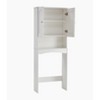 Akoasm Bathroom Storage Cabinet With Shelves & Drawer Over The Toilet-White - 4 of 4