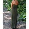 Imily Bela Womens Summer Off The Shoulder Strapless Bandeau Maxi Dress with Pockets - 3 of 3