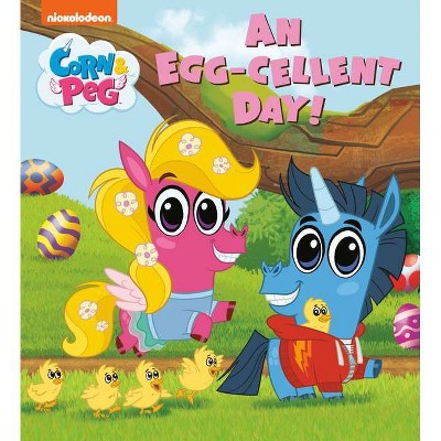 An Egg-Cellent Day! (Corn & Peg) - by  Random House (Board Book)