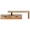 vidaXL TV Stand Solid Wood Mango - 2 of 4