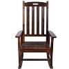 KTMBDW Oversized Rocking Chair, Outdoor Rocking Chair for Adults, All Weather Resistant Porch Rocker for Lawn Garden - 2 of 4