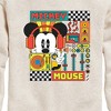 Boys' - Disney - Mickey Mouse Rhythm Waves Graphic Long Sleeve Fleece Sweatshirt - 2 of 4