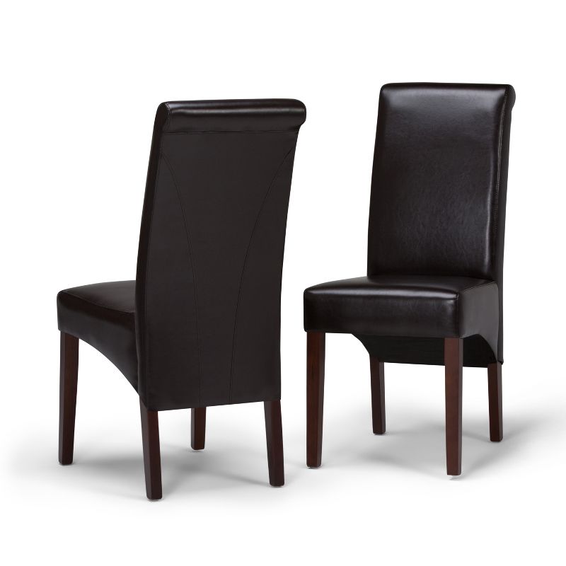 Set of 2 Franklin Deluxe Parson Dining Chair - Wyndenhall, 1 of 13