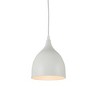 Chloe Lighting Walter Industrial-Style 1 Light Matt White Ceiling Pendant 7" Wide - 3 of 3