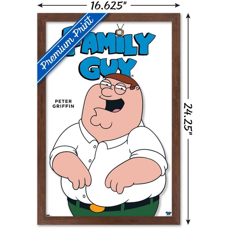 Trends International Family Guy - Peter Feature Series Framed Wall Poster Prints, 3 of 7