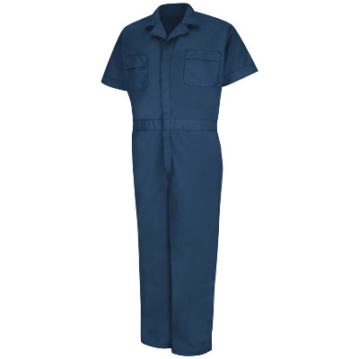 Men's Button-Front Cotton Coverall 