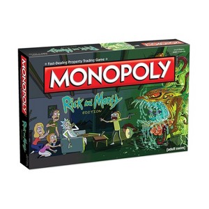 Monopoly - Rick and Morty Edition Board Game - 1 of 2