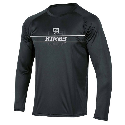 NHL Los Angeles Kings Men's Icing Long Sleeve Performance T-Shirt - M