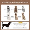 Munora Elevated Dog Bed with Canopy - 36.25"L x 30"W Pet Cot for Large Dogs Up to 66 lbs, Foldable with Travel Bag - Coffee & Black - 3 of 4
