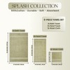 Splash Ultra-Soft Zero Twist 100% Ring Spun Cotton Mix Towel Set  - Reversible, 550 GSM, Breathable, Lightweight, Highly Absorbent Towels for Bathroom - 2 of 4