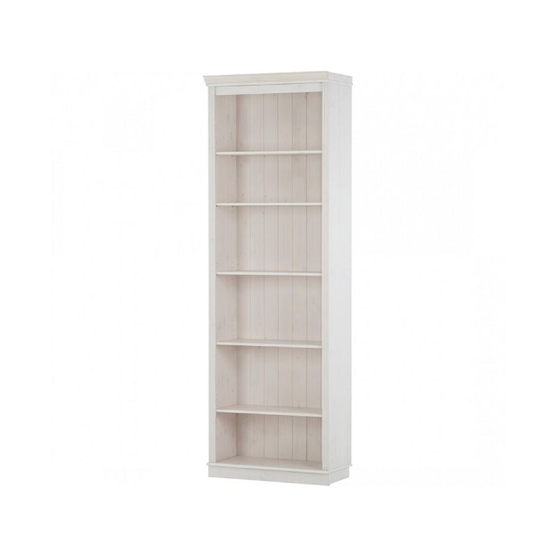 Ren Home Anita Solid Wood 6 Shelf Open Bookcase, 4 of 5