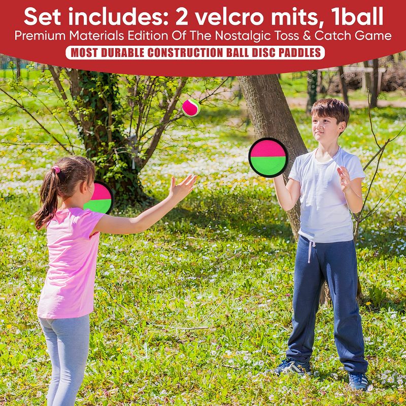KOVOT Fun Sports Indoor and Outdoor 5 Combo Game Set – Ring Toss, Baseball, Scoop Ball, Bowling, Catch and Toss Game, 4 of 7