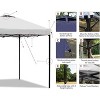 Anybear 10x10FT White Pop Up Canopy Tent with Adjustable Legs - 3 of 4