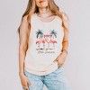 Simply Sage Market Hello Summer Flamingos Garment Dyed Tank - 2 of 3