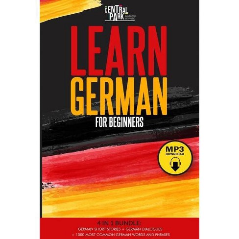 Learn German For Beginners 4 In 1 Bundle Paperback Target