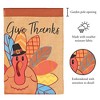 Magnolia Garden Give Thanks Turkey 13 x 18 Inch Polyester Garden Flag - 2 of 2