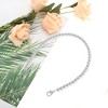 Unique Bargains Faux Pearl Handbag Strap Silver Tone 1 Pc - 4 of 4