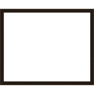 Amanti Art Espresso Brown Framed Dry Erase Magnetic Board - 1 of 4