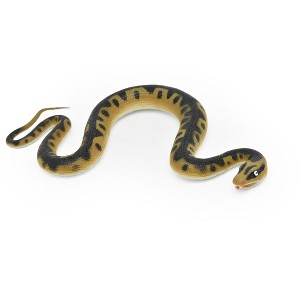 Collectible Wildlife Gifts | Snake, Eastern Hog nosed, Snake Toy, Coiled, Rubber Reptile, Realistic Hand Painted,  Model, Gift,  12"  F3587 B492 - 1 of 4