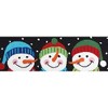 C&F Home 2' x 3' Christmas "Snowman Triplets" Hooked Indoor Area Rug - 2 of 2