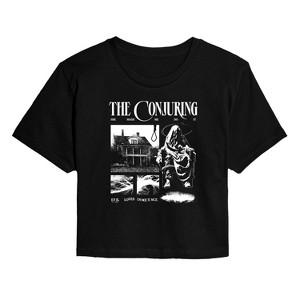Women's - The Conjuring - Conjuring Zine Cropped Graphic T-Shirt - 1 of 4