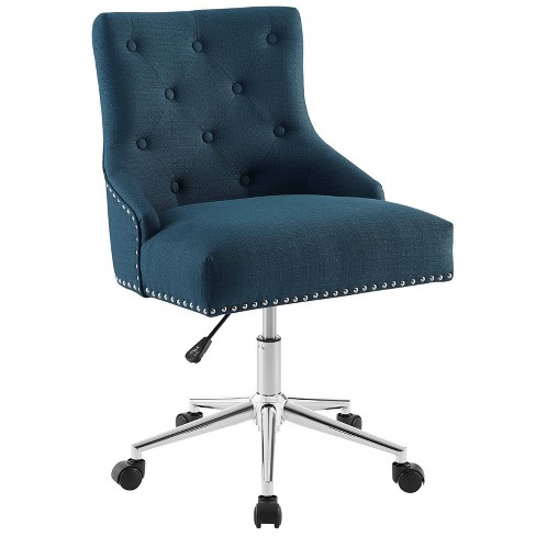 Regent Swivel Upholstered Fabric Office, Target Upholstered Rolling Desk Chair