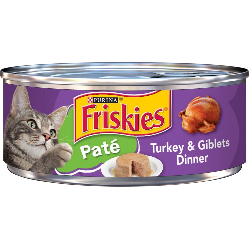 Purina Friskies Paté Wet Cat Food Turkey & Giblets Dinner - 5.5oz