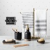 'Wash Your Hands' Wall Sign Black/White - Hearth & Hand™ with Magnolia - image 2 of 2