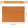 Unique Bargains Waterproof PU Leather Document Folder with Button Closure 13.4" x 9.4" - 2 of 4