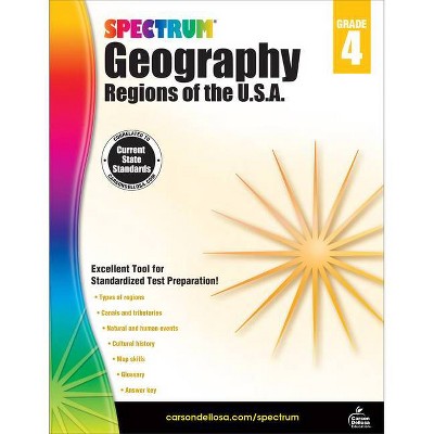 Spectrum Geography, Grade 4 - (Paperback)