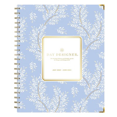 Day Designer 2022-2023 Academic Year Mini Daily Monthly Planner, July -  June, 6.7 x 8.3 Overall, Coming Up Roses Hardcover, Spiral Bound